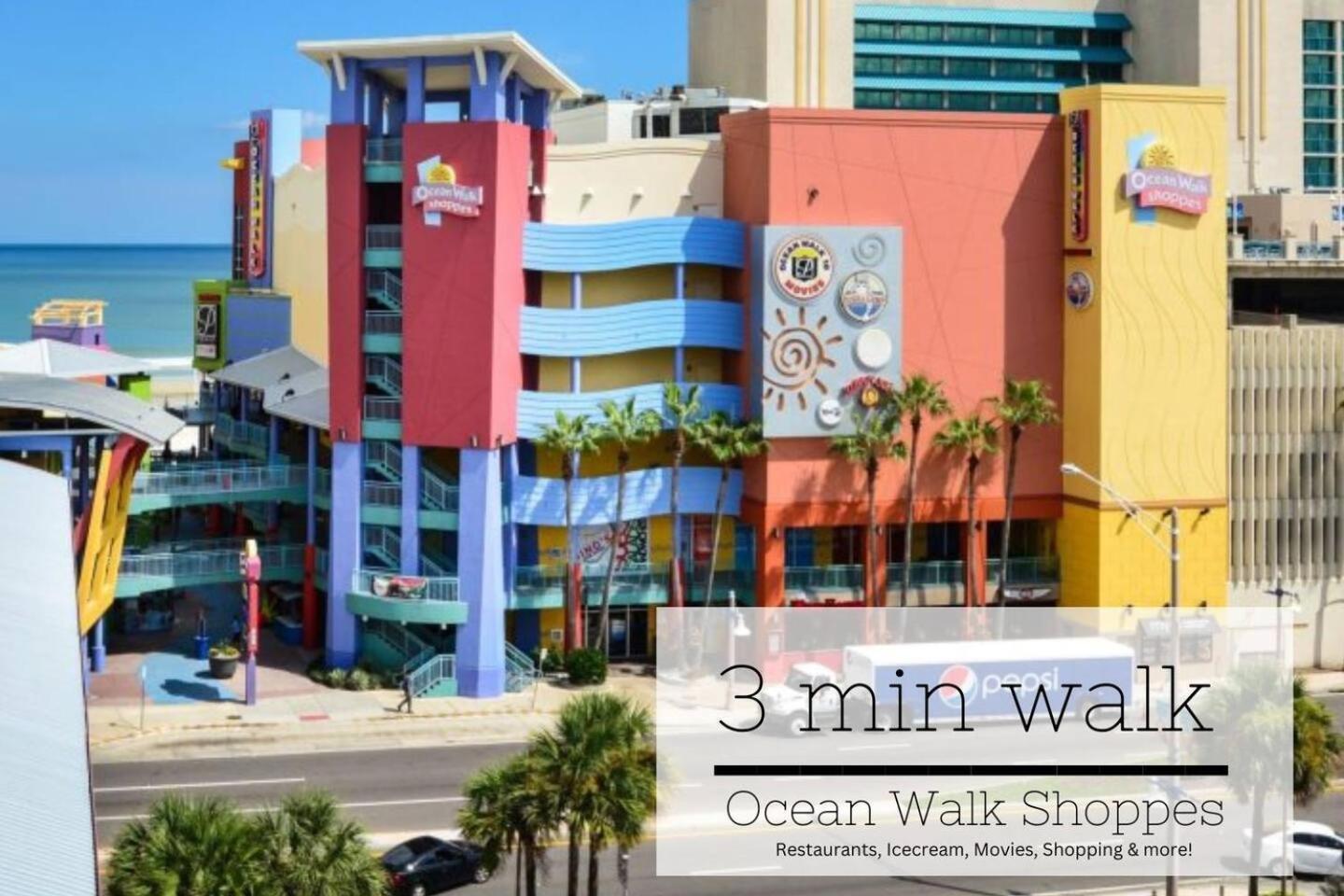 Vacation In Comfort And Luxury - 1Br Direct Oceanfront - Wyndham Ocean Walk Resort 1307 Daytona Beach Eksteriør bilde
