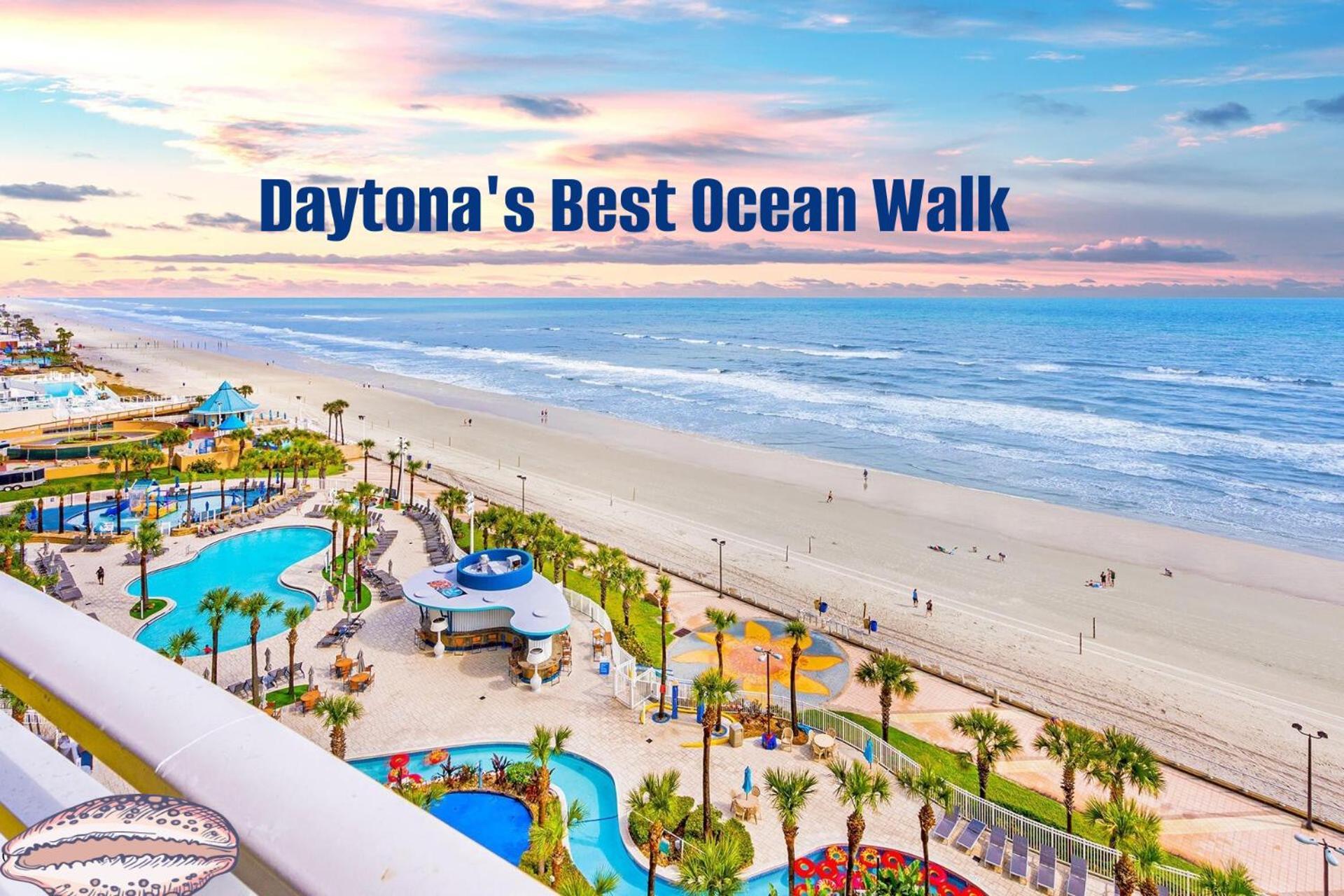 Vacation In Comfort And Luxury - 1Br Direct Oceanfront - Wyndham Ocean Walk Resort 1307 Daytona Beach Eksteriør bilde